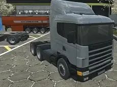 Jogo de Estacionamento de Caminhão - 3D Truck Driving 2016 