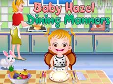 Baby Hazel Dining Manners