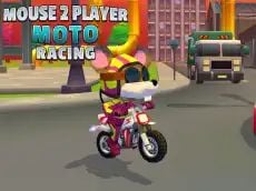 Play Crazy 2 Player Moto Racing game on 2playergames