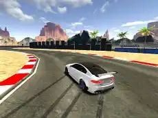 Premium Vector  Burnout car, game sport car drift for point in game