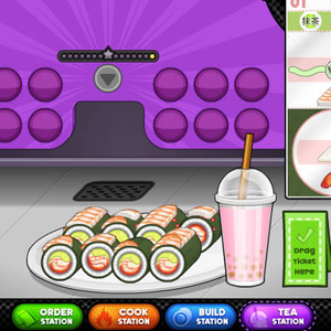 Papa's Sushiria - Jogo Online - Joga Agora