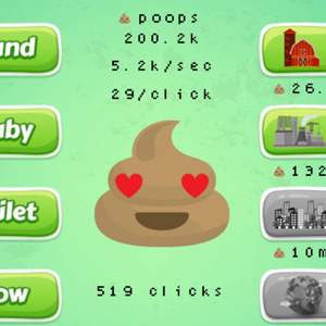 Poop Clicker 2 🕹️ Play on CrazyGames