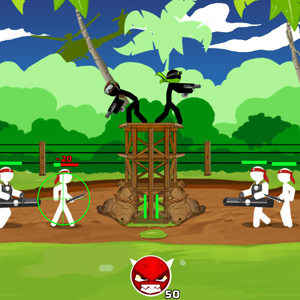 Stickman Army: The Resistance no Jogos 360