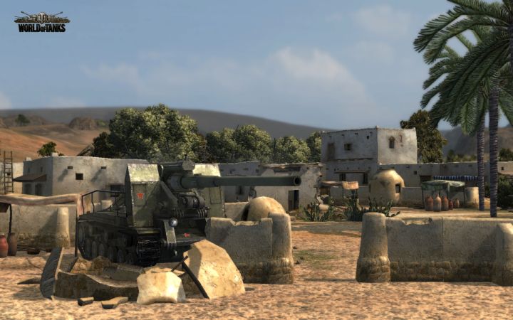 tank in World of tanks game