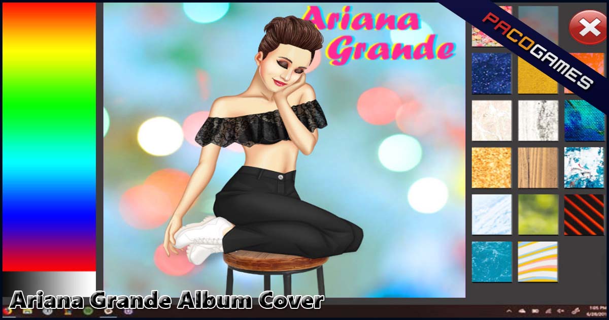 Ariana Grande Album Cover  Play the Game for Free on 