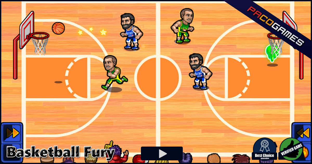 Basketball Fury - Ücretsiz Oyna PacoGames.com'da!