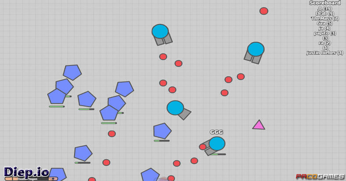 DIEP.IO jogo online gratuito em