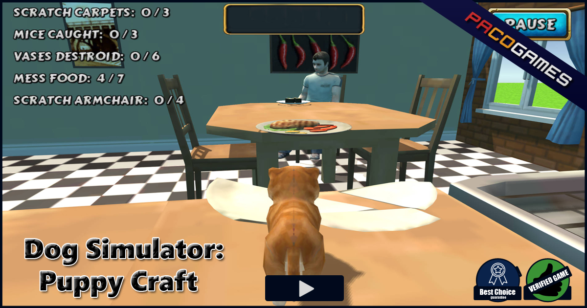 dog simulator 3d game