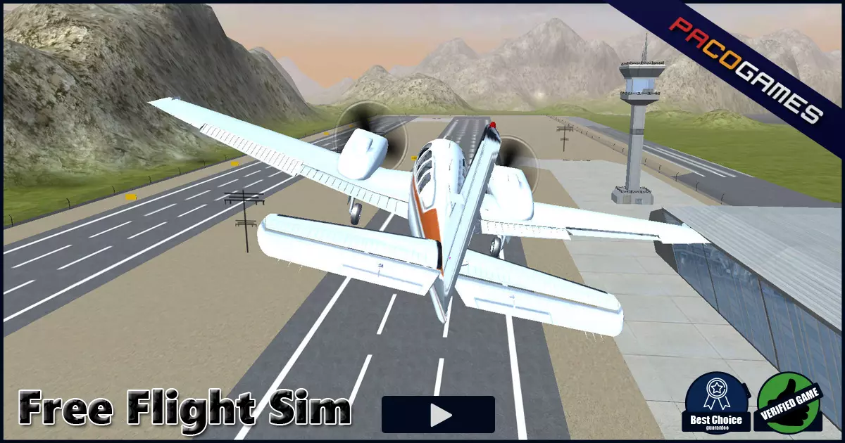 Plane Flight Simulator - Jogo Gratuito Online