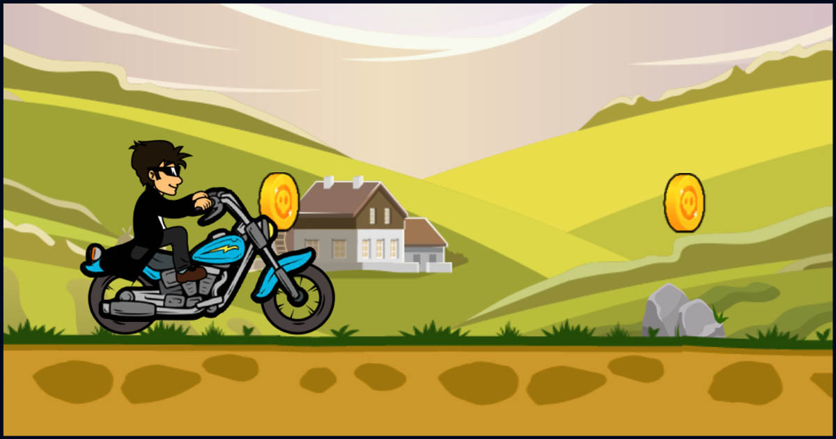 Hill Climb Moto - Click Jogos