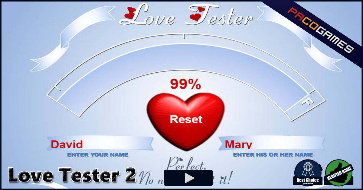 Permainan Love Tester 2