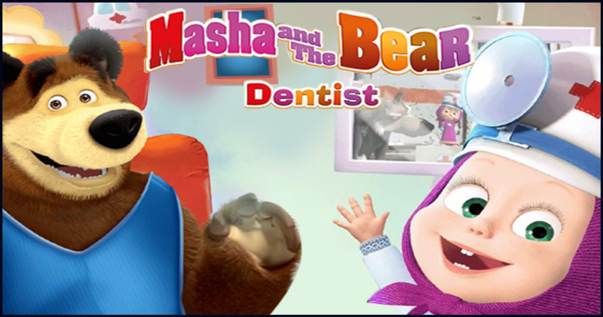  Masha  and the Bear  Dentist Games44