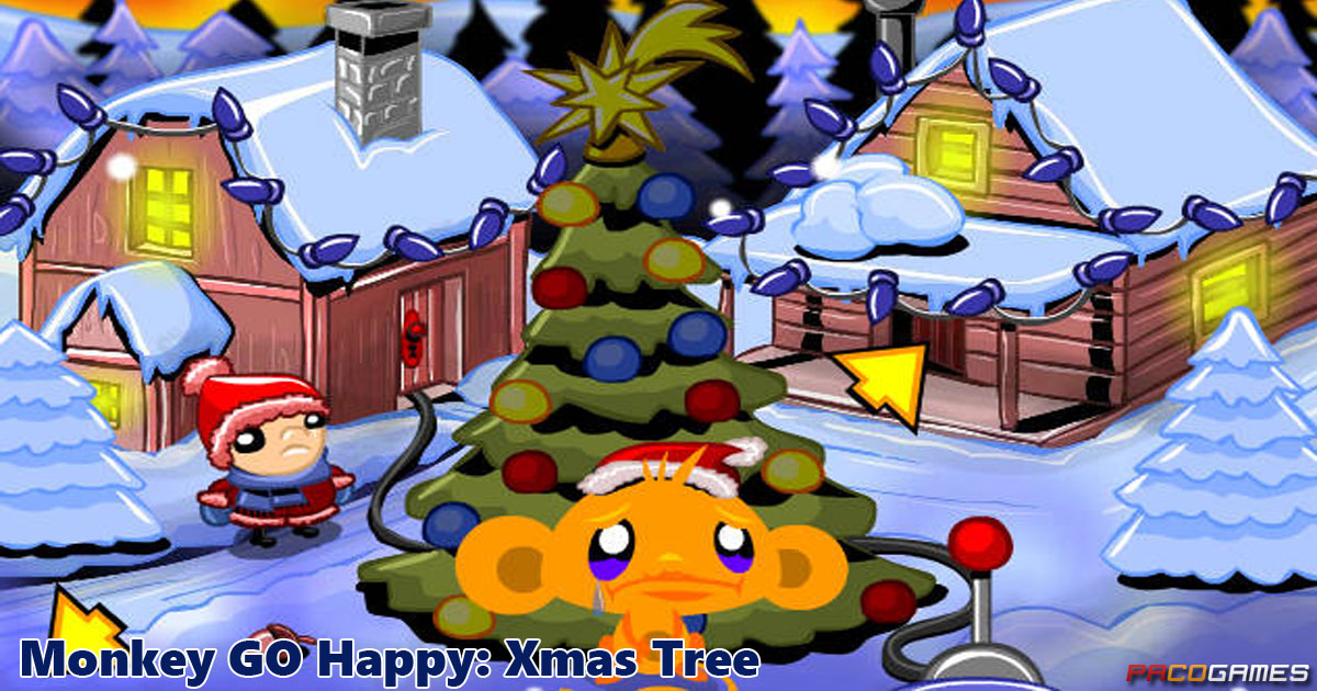 monkey go happy christmas tree unblocked