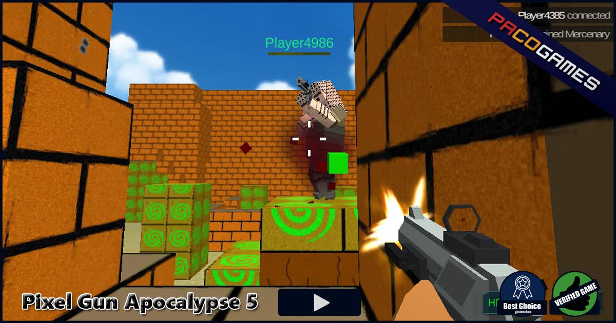 Pixel Gun Apocalypse 5 - Играть бесплатно на PacoGames.com!