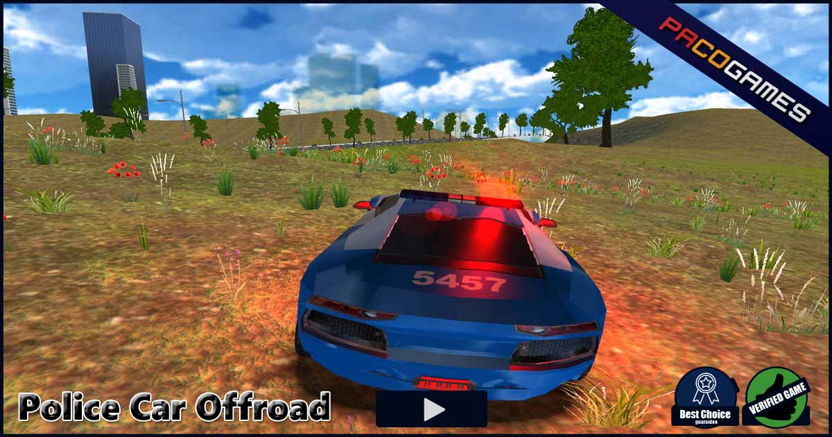 games where you drive a police car