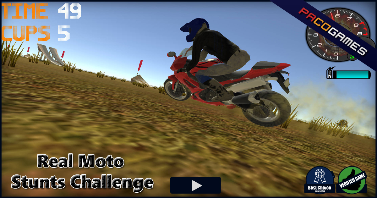 Jogo Real Moto Stunts Challenge no Jogos 360