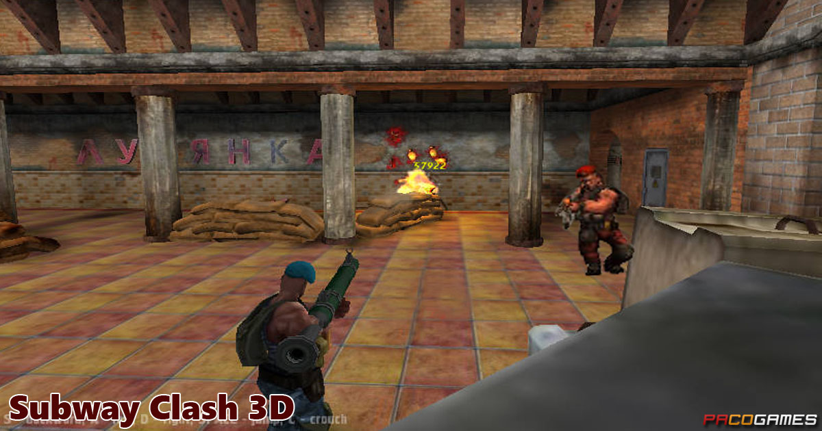 Subway Clash 3d Spiele Die Kostenlos Bei Pacogames Com