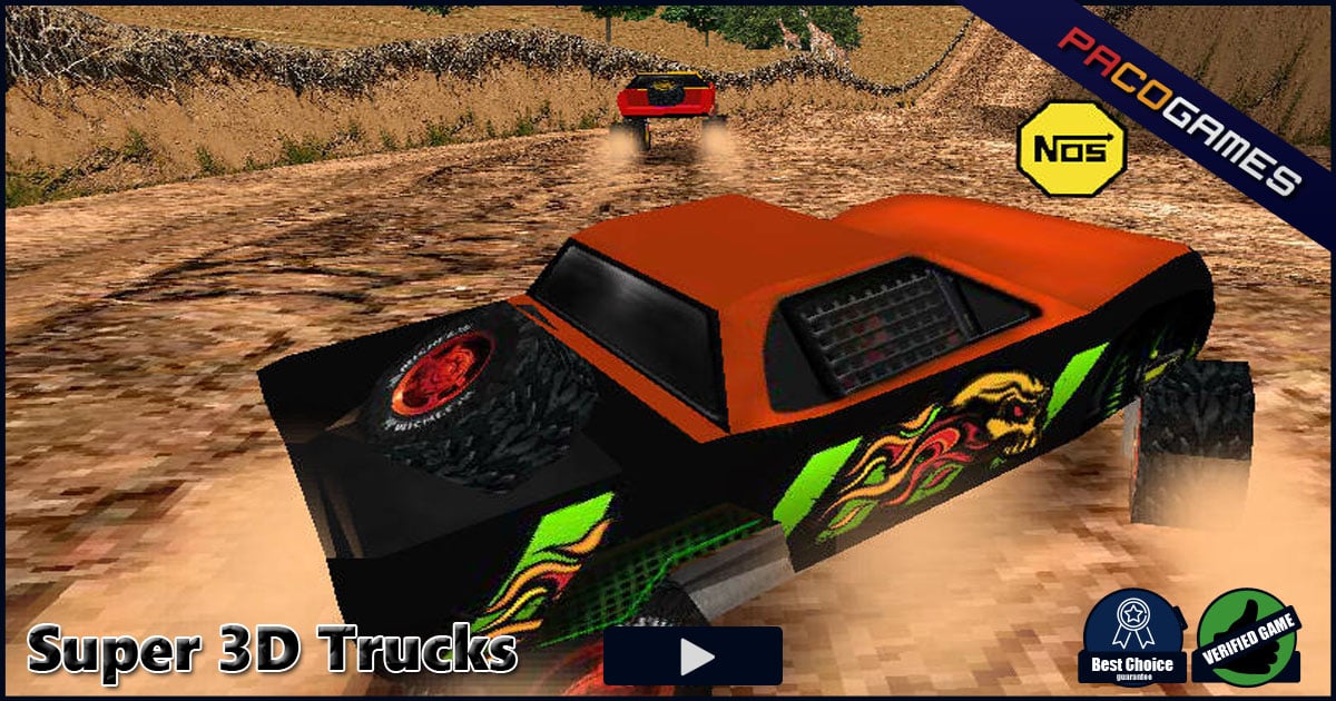  Super  3D Trucks  Play the Game  for Free on PacoGames