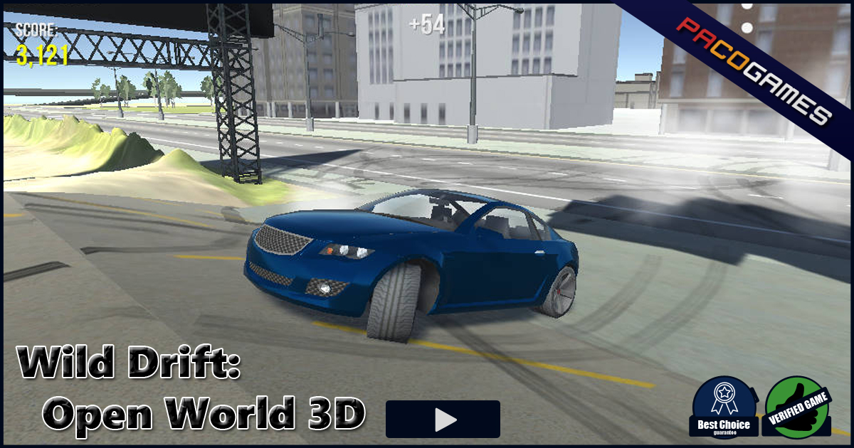 Wild Drift: Open World 3D - Play it for Free at PacoGames.com!