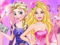 Barbie and Elsa Wedding Crashers