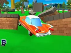 Cartoon Car Crash Derby Destruction World