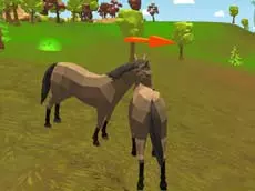 Horse Family Animal Simulator 3D