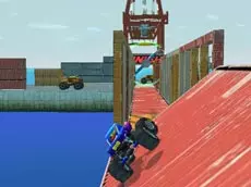 Monster Truck Port Stunt