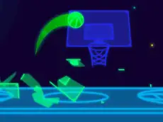 Neon Basketball Damage