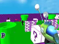 Paintball Fun: 3D pixel