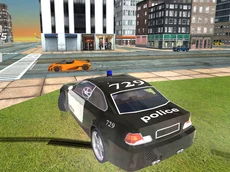 Police Drift Car