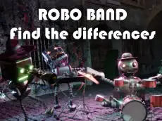 Robot Band - Find the differences