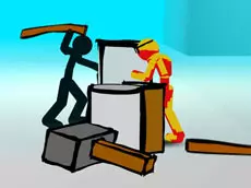 Stickman Street Fighting 3D