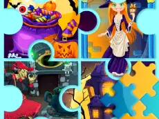 Witch's House Halloween Puzzles