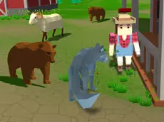 Wolf Simulator: Wild Animals 3D