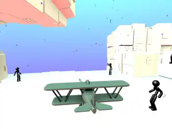 Stickman Airplane