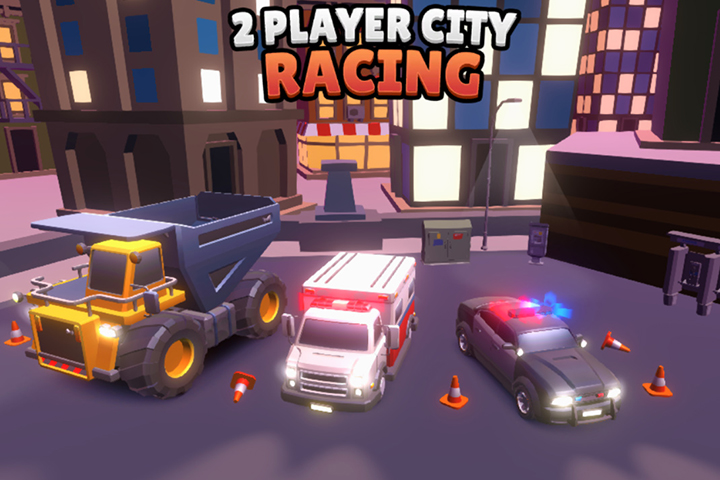 2 Player City Racing by Vitality Games