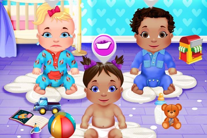 Babysitter Crazy Baby Daycare - Girls unblocked games