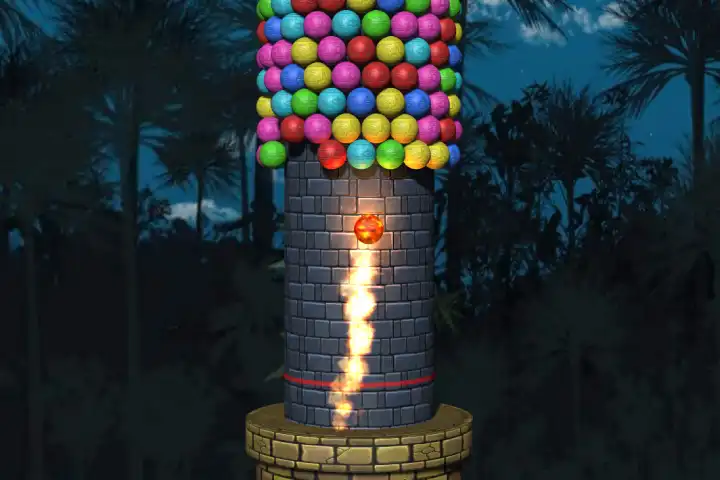 BUBBLE TOWER 3D free online game on