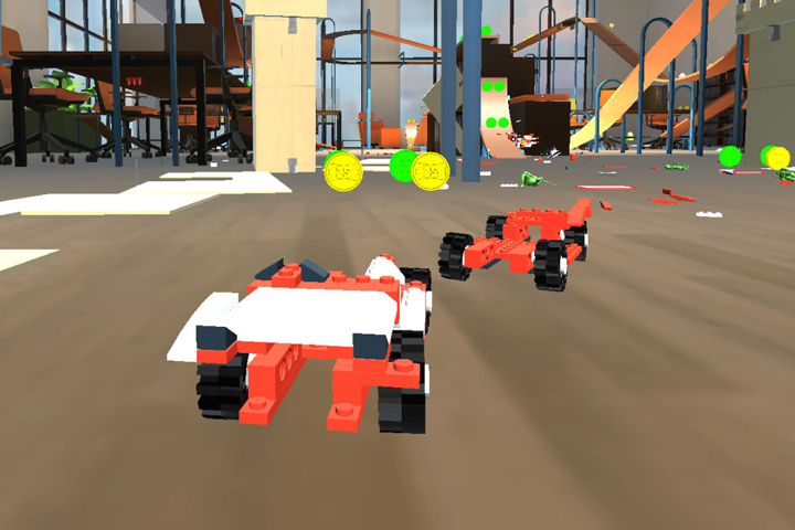 Lego Car Crash Online 🔥 Play online