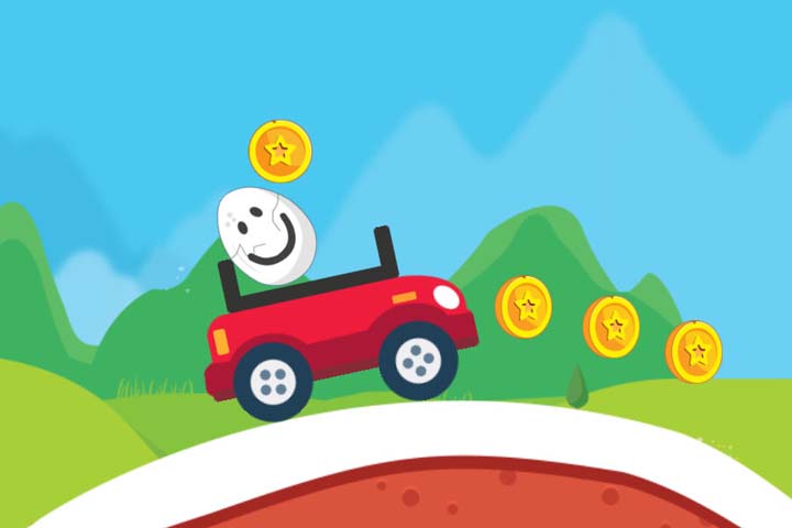 🥚Eggy Car Game, Jogo Carro do Ovo