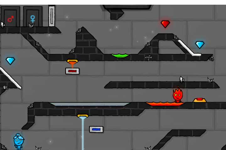 FireBoy And WaterGirl 4: The Crystal Temple - Walkthrough, comments and  more Free Web Games at