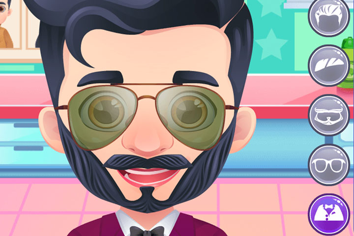 FUNNY HAIR SALON - Jogue Grátis Online!