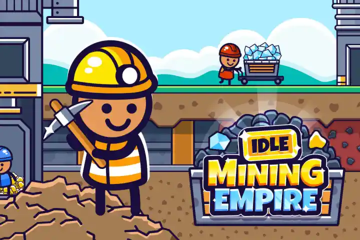 IDLE MINING EMPIRE on POki.com Part 2 - Mikayla Gaming Online 