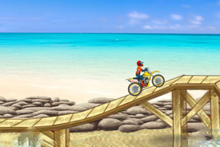 Moto Beach Ride - Click Jogos