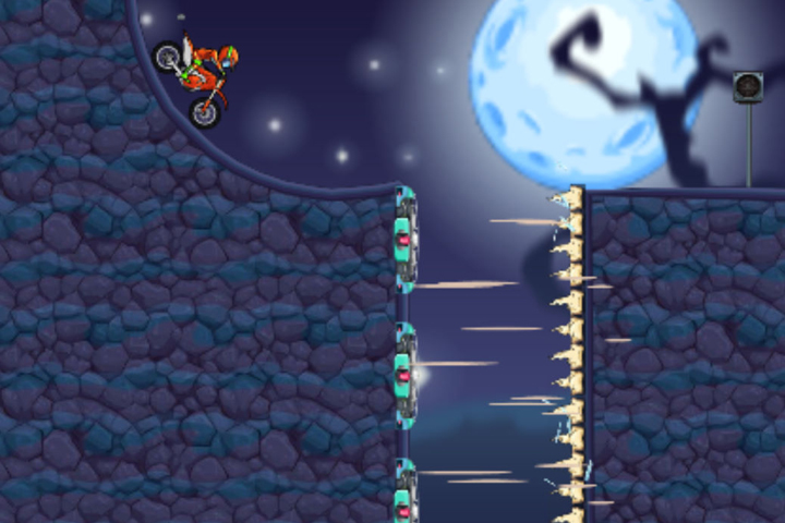 Moto X3M Spooky Land: Play Moto X3M Spooky Land for free