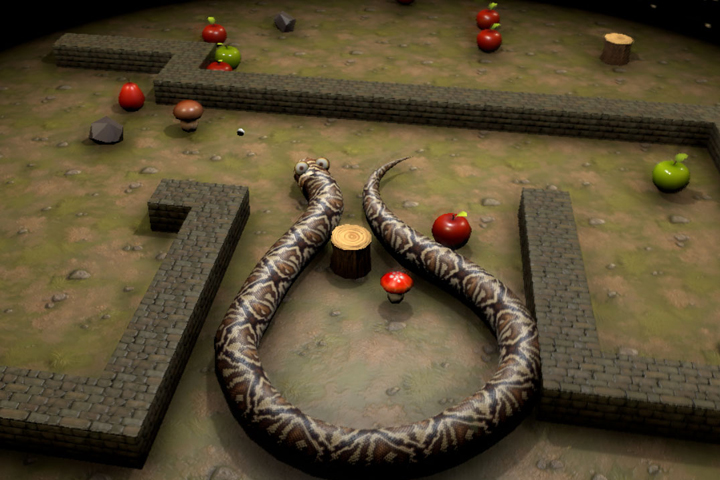 3D Snake em Jogos na Internet