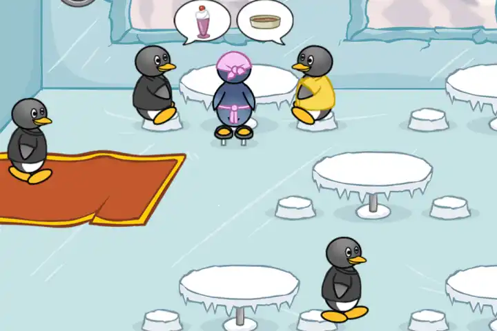 Penguin Diner  Jogue Penguin Diner no