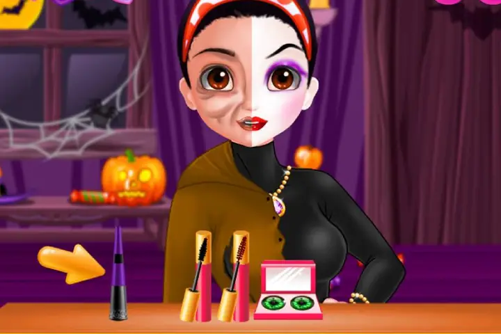 Halloween Makeup Tutorial: Harlequin Doll