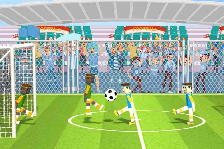 🕹️ Play Super Soccer Star 2 Game: Free Online Soccer Shooting Physics  Platforming Video Game for Kids & Adults