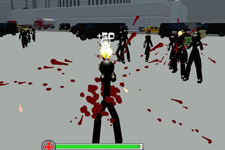 Stickman Fight Shooting Game